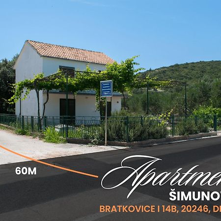 Apartment Simunovic Drače Dış mekan fotoğraf