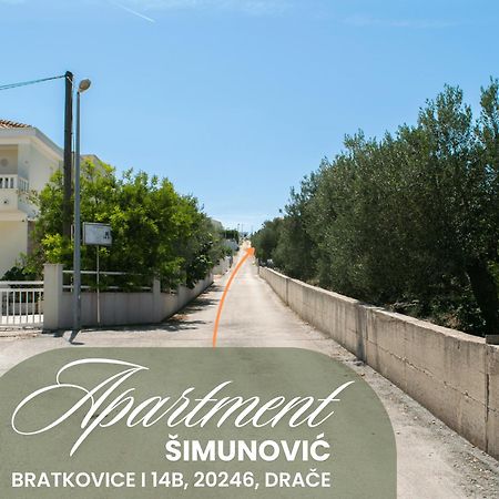 Apartment Simunovic Drače Dış mekan fotoğraf