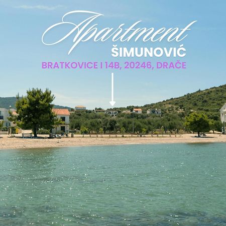 Apartment Simunovic Drače Dış mekan fotoğraf