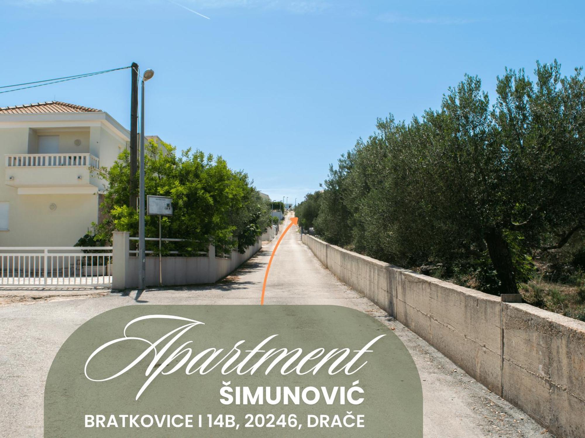 Apartment Simunovic Drače Dış mekan fotoğraf
